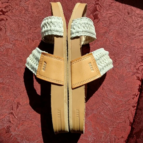 Reef Cushion Vista Thread Cork Slides 6 - Picture 5 of 7